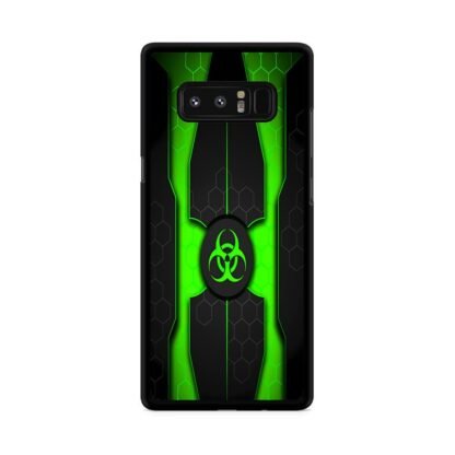 Biohazard Green Pattern Cover Samsung Galaxy Note 8 Case