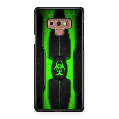 Biohazard Green Pattern Cover Samsung Galaxy Note 9 Case