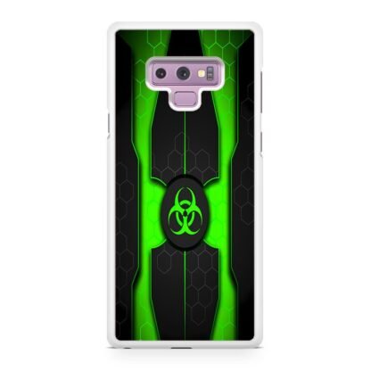 Biohazard Green Pattern Cover Samsung Galaxy Note 9 Case - Image 2