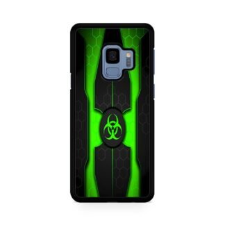 Biohazard Green Pattern Cover Samsung Galaxy S9 / S9 Plus Case