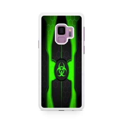 Biohazard Green Pattern Cover Samsung Galaxy S9 / S9 Plus Case - Image 2
