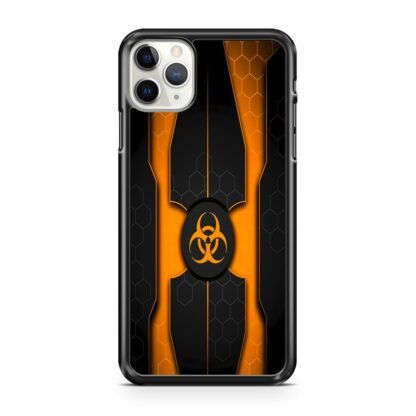 Biohazard Orange Pattern Cover iPhone 12 / 12 Pro / 12 Pro Max / 12 Mini Case