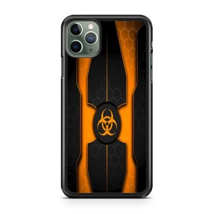 Biohazard Orange Pattern Cover iPhone 15 / 15 Plus / 15 Pro / 15 Pro Max Case