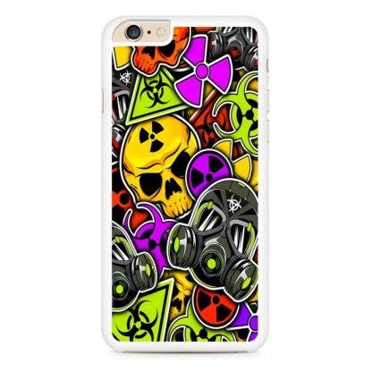 Biohazard Skull Mask Collage iPhone 6 / 6S / 6 Plus / 6S Plus Case - Image 2