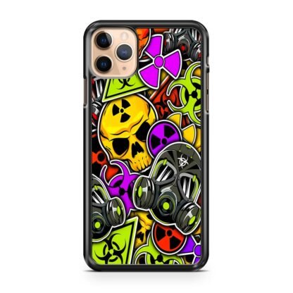 Biohazard Skull Mask Collage iPhone 13 / 13 Pro / 13 Pro Max / 13 Mini Case