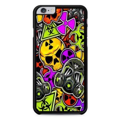 Biohazard Skull Mask Collage iPhone 6 / 6S / 6 Plus / 6S Plus Case