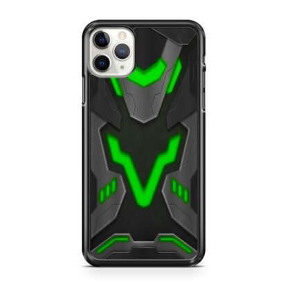 Black Armor Shield Green Neon iPhone 12 / 12 Pro / 12 Pro Max / 12 Mini Case