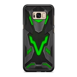 Black Armor Shield Green Neon Samsung Galaxy S8 / S8 Plus Case