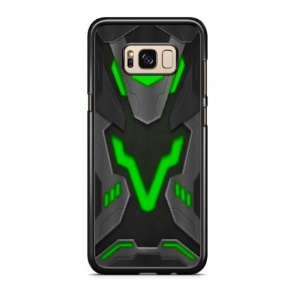 Black Armor Shield Green Neon Samsung Galaxy S8 / S8 Plus Case