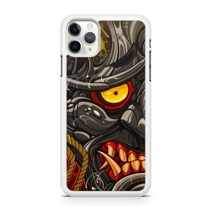 Black Demon Monster Face iPhone 12 / 12 Pro / 12 Pro Max / 12 Mini Case - Image 2