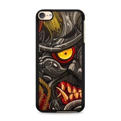 Black Demon Monster Face iPod Touch 6 / 7 Case