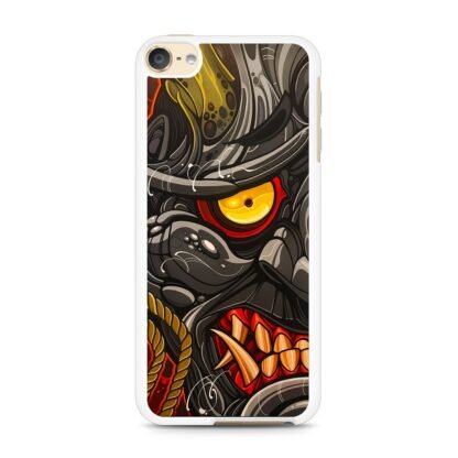Black Demon Monster Face iPod Touch 6 / 7 Case - Image 2