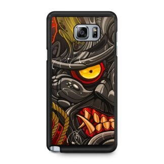 Black Demon Monster Face Samsung Galaxy Note 5 Case