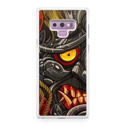 Black Demon Monster Face Samsung Galaxy Note 9 Case - Image 2