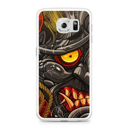 Black Demon Monster Face Samsung Galaxy S6 / S6 Edge / S6 Edge Plus Case - Image 2