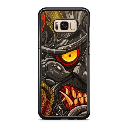 Black Demon Monster Face Samsung Galaxy S8 / S8 Plus Case
