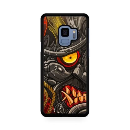 Black Demon Monster Face Samsung Galaxy S9 / S9 Plus Case