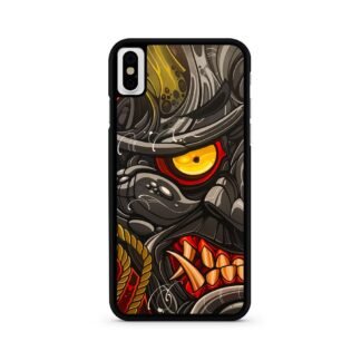 Black Demon Monster Face iPhone X / XR / XS / XS Max Case