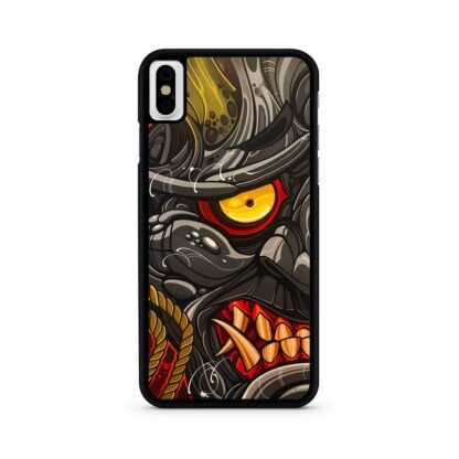 Black Demon Monster Face iPhone X / XR / XS / XS Max Case