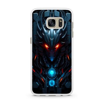 Black Dragon Mecha Armor Samsung Galaxy S7 / S7 Edge Case - Image 2