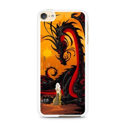 Black Dragon Tamer iPod Touch 6 / 7 Case - Image 2