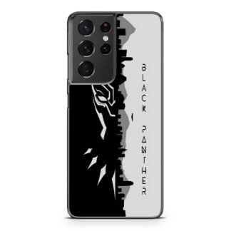 Black Panther Black White Samsung Galaxy S21 / S21 Plus / S21 Ultra / S21 FE Case