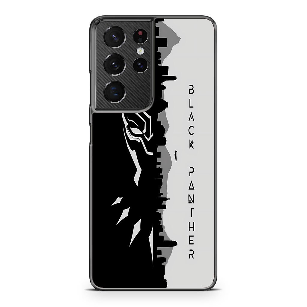 Black Panther Black White Samsung Galaxy S21 / S21 Plus / S21 Ultra / S21 FE Case