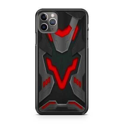 Black Red Shield Armor Cover iPhone 14 / 14 Plus / 14 Pro / 14 Pro Max Case
