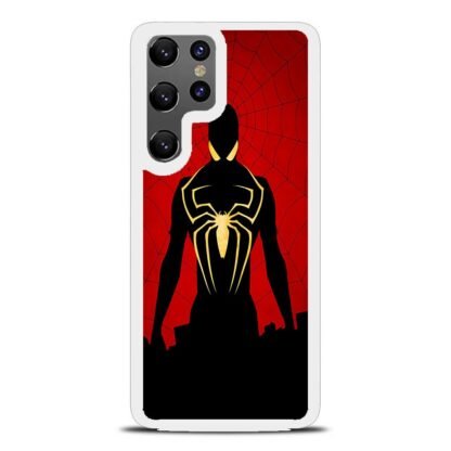 Black Spider Man Vector Samsung Galaxy S25 / S25 Plus / S25 Ultra Case - Image 2