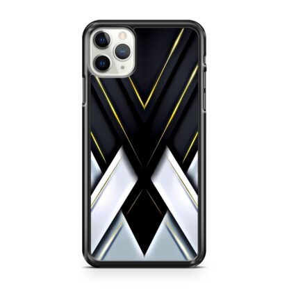 Black White Drop Cross Cover iPhone 12 / 12 Pro / 12 Pro Max / 12 Mini Case