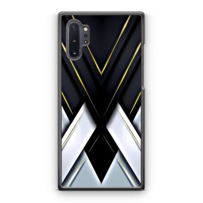 Black White Drop Cross Cover Samsung Galaxy Note 10 / Note 10 Plus Case