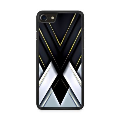 Black White Drop Cross Cover iPhone 7 / 8 / SE 2020 / SE 2022 Case