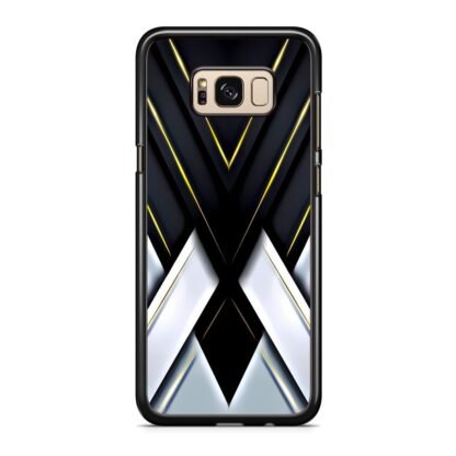 Black White Drop Cross Cover Samsung Galaxy S8 / S8 Plus Case
