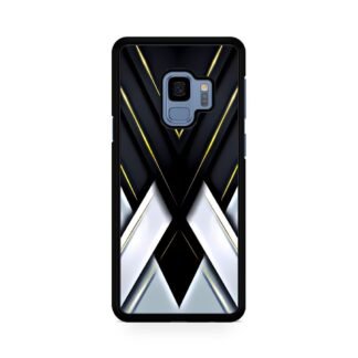 Black White Drop Cross Cover Samsung Galaxy S9 / S9 Plus Case