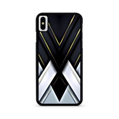 Black White Drop Cross Cover iPhone X / XR / XS / XS Max Case