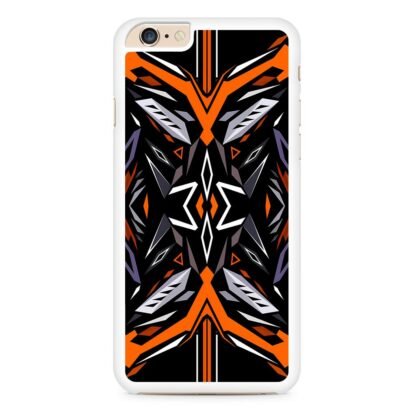 Blitz Black Orange Vector Cover iPhone 6 / 6S / 6 Plus / 6S Plus Case - Image 2