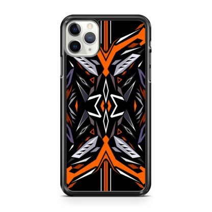 Blitz Black Orange Vector Cover iPhone 12 / 12 Pro / 12 Pro Max / 12 Mini Case