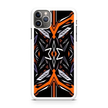 Blitz Black Orange Vector Cover iPhone 14 / 14 Plus / 14 Pro / 14 Pro Max Case - Image 2
