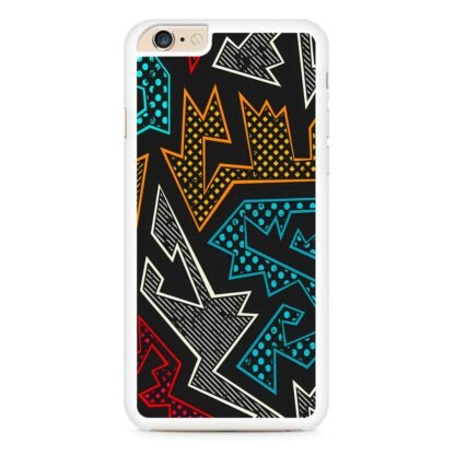 Blitz Zig Zag Color Pattern iPhone 6 / 6S / 6 Plus / 6S Plus Case - Image 2