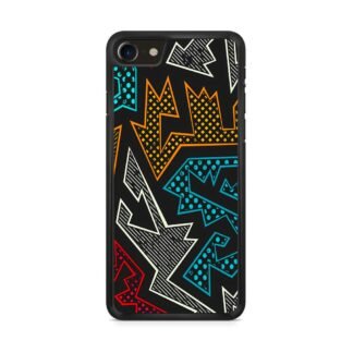 Blitz Zig Zag Color Pattern iPhone 7 / 8 / SE 2020 / SE 2022 Case