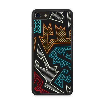 Blitz Zig Zag Color Pattern iPhone 7 / 8 / SE 2020 / SE 2022 Case