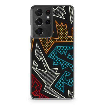 Blitz Zig Zag Color Pattern Samsung Galaxy S21 / S21 Plus / S21 Ultra / S21 FE Case
