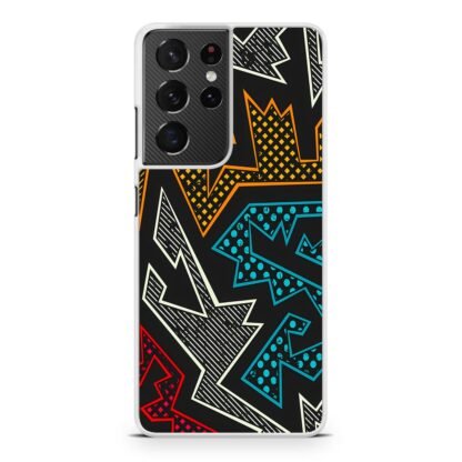 Blitz Zig Zag Color Pattern Samsung Galaxy S21 / S21 Plus / S21 Ultra / S21 FE Case - Image 2