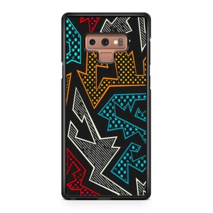 Blitz Zig Zag Color Pattern Samsung Galaxy Note 9 Case