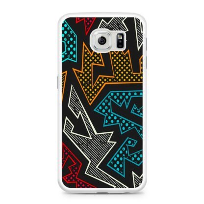 Blitz Zig Zag Color Pattern Samsung Galaxy S6 / S6 Edge / S6 Edge Plus Case - Image 2