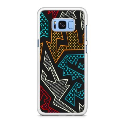 Blitz Zig Zag Color Pattern Samsung Galaxy S8 / S8 Plus Case - Image 2