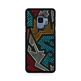 Blitz Zig Zag Color Pattern Samsung Galaxy S9 / S9 Plus Case