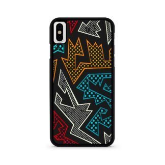 Blitz Zig Zag Color Pattern iPhone X / XR / XS / XS Max Case