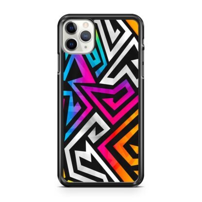 Blitz Zig Zag Colorful Graffiti iPhone 12 / 12 Pro / 12 Pro Max / 12 Mini Case