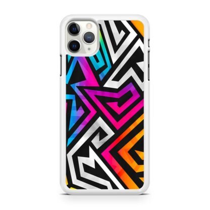 Blitz Zig Zag Colorful Graffiti iPhone 12 / 12 Pro / 12 Pro Max / 12 Mini Case - Image 2